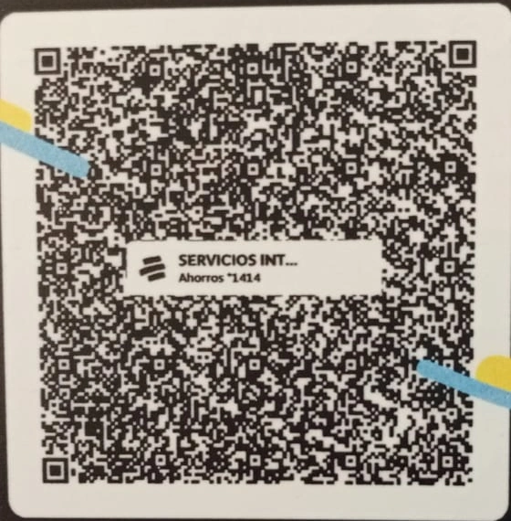 Código QR real para pagos de Manantial de Fe