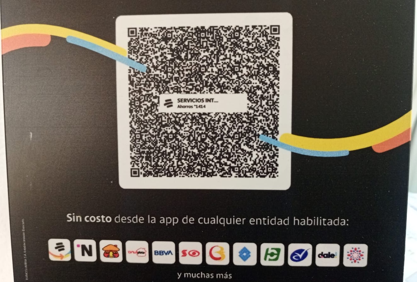 Código QR de pagos Manantial de Fe